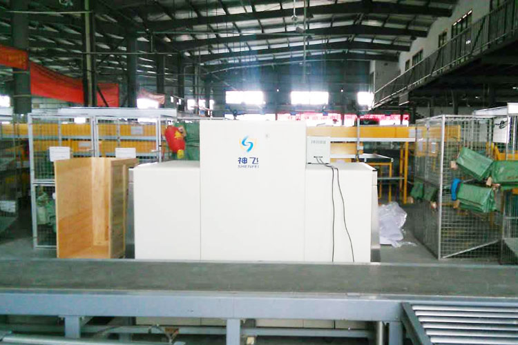 浙江寧波天天快遞-X光安檢機(jī)應(yīng)用