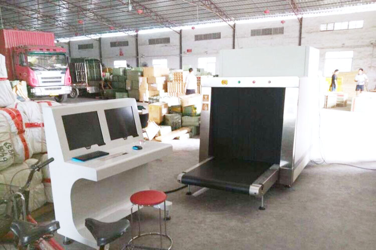 廣州弘盛物流-X光安檢機(jī)應(yīng)用