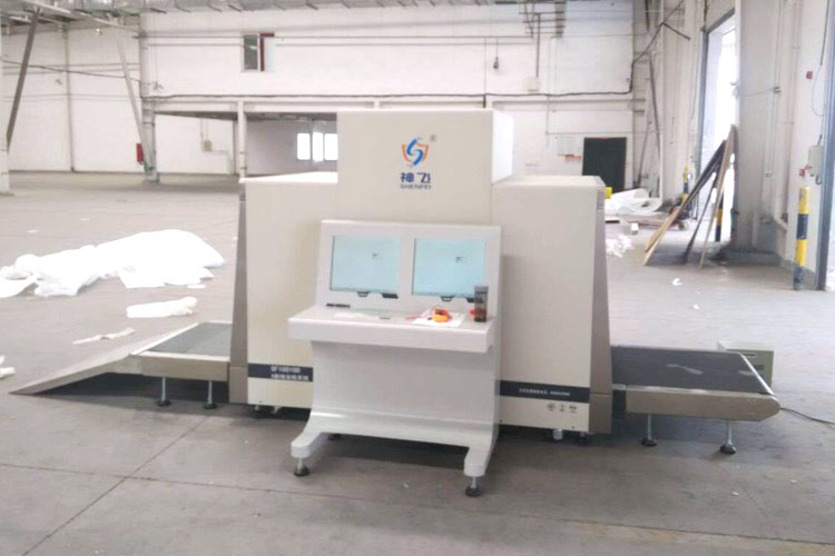 山東青島即墨安能物流-X光安檢機(jī)應(yīng)用