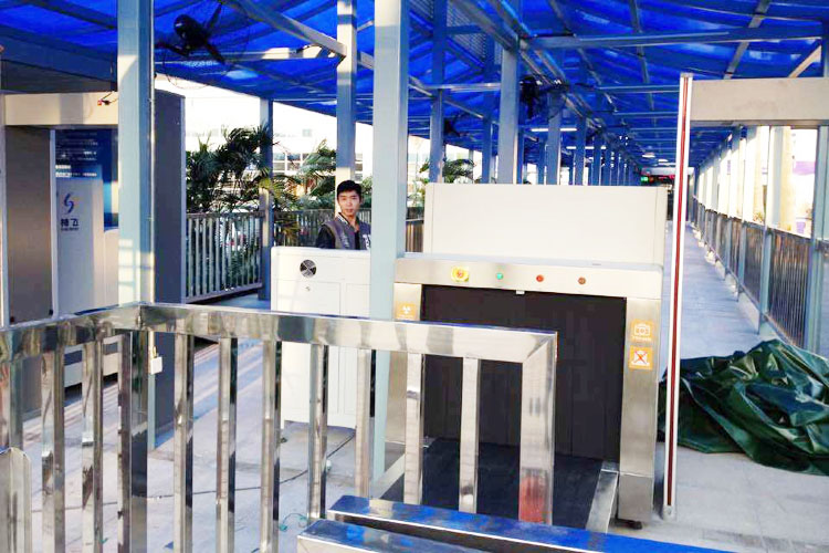 珠海拱北檢查站-X光安檢機應用